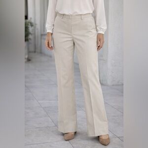 Brooks Brothers Women’s Advantage Straight Leg Light Khaki Dress Trousers SZ 8